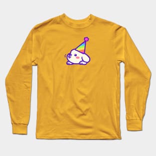 happy birthday puppy Long Sleeve T-Shirt